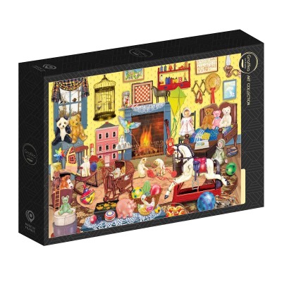 Puzzle 1000 piese Grafika - Rosiland Solomon: Who Left The Cagedoor Open (Grafika-F-33656)