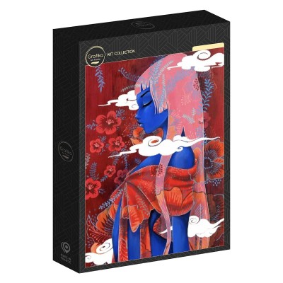 Puzzle 1500 piese Grafika - Misstigri: La Tête dans les Nuages (Grafika-F-33682)