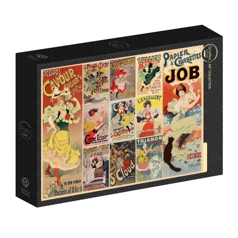 Puzzle 2000 piese Grafika - Georges Meunier - Les Affiches (Grafika-F-33696)