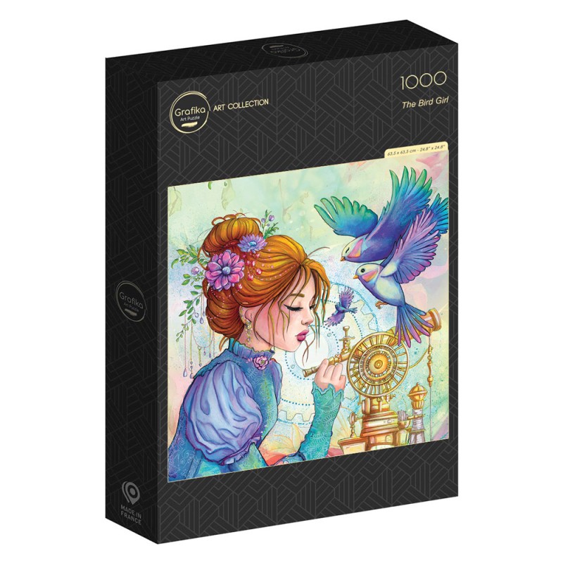 Puzzle 1000 piese Grafika - Laure Phelipon: The Bird Girl (Grafika-F-33703)