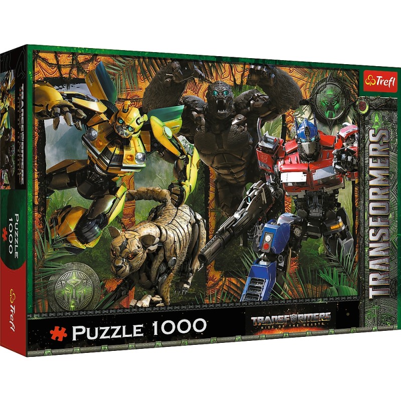 Puzzle 1000 piese Trefl - Transformers: Aufstand der Bestien (Trefl-10764)