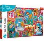 Puzzle 500 piese Trefl - Disney: Au fil des Ans (Trefl-37465)