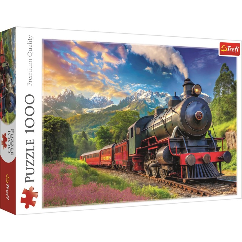 Puzzle 1000 piese Trefl - Train Journey (Trefl-10929)