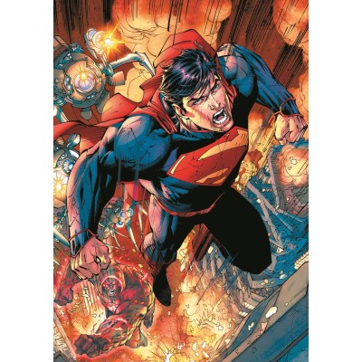Puzzle 1000 piese Trefl - Superman in action (Trefl-10936) 2