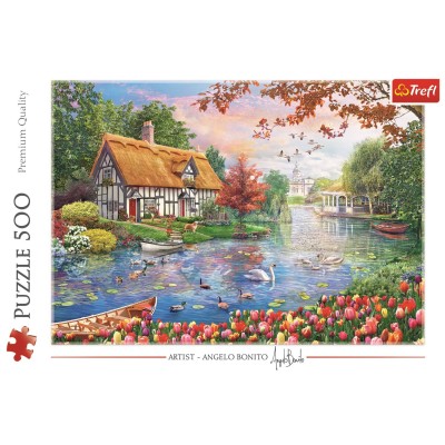 Puzzle 500 piese Trefl - A quiet haven (Trefl-37476)