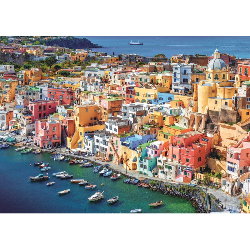 Puzzle 500 piese Trefl - Procida, Campania, Italy (Trefl-37477)