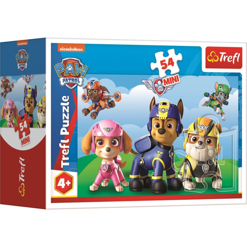 Puzzle 54 piese Trefl - Mini Puzzle - Paw Patrol (Trefl-19756)