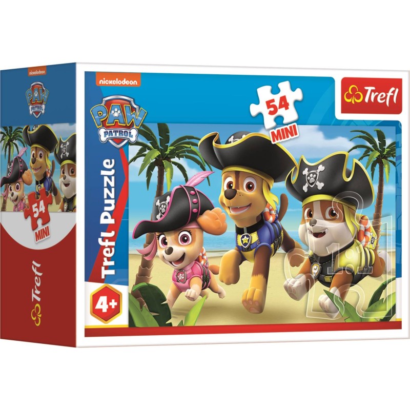 Puzzle 54 piese Trefl - Mini Puzzle - Paw Patrol (Trefl-19758)