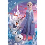 Puzzle 54 piese Trefl - Mini Puzzle - In the world of Anna and Elsa - Disney Frozen II (Trefl-19640)