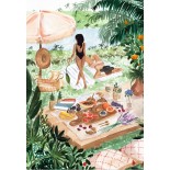 Puzzle 1000 piese Pieces & Peace - Sabina Fenn: Picnic in the South of France (Pieces-Peace-F-00195)