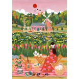 Puzzle 1000 piese Pieces & Peace - Nidhi Kachhadiya: At the Lake (Pieces-Peace-F-00207)