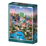 Puzzle 1000 piese Pieces & Peace - Putland Millie: Boston (Pieces-Peace-F-00235)