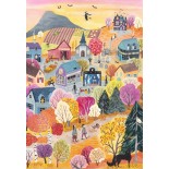 Puzzle 1000 piese Pieces & Peace - Sonia Cavallini: The Magic of Autumn (Pieces-Peace-F-00242)