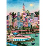 Puzzle 1500 piese Pieces & Peace - Putland Millie: Chicago (Pieces-Peace-F-00252)