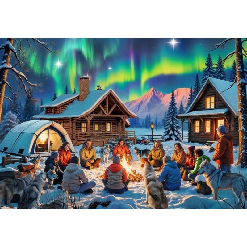 Puzzle 1000 piese Bluebird - Rafael Trujillo: Under Dawn (Bluebird-Puzzle-F-91068)