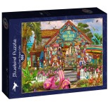 Puzzle 500 piese Bluebird - Johnson Lewis: The Crab Shack Gifts (Bluebird-Puzzle-F-90974)