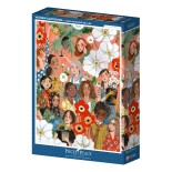Puzzle 500 piese Pieces & Peace - Caroline Bonne Müller: Women Gardening (Pieces-Peace-F-00208)