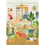 Puzzle 500 piese Pieces & Peace - Emilie Gauvrit: Cosy Interior (Pieces-Peace-F-00209)