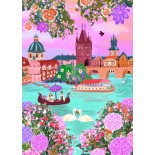 Puzzle 500 piese Pieces & Peace - Lack Studio: Prague, Czech Republic (Pieces-Peace-F-00212)