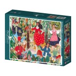 Puzzle 1000 piese Pieces & Peace - Caroline Bonne Müller: Musical Forest (Pieces-Peace-F-00243)