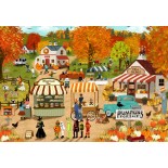 Puzzle 1000 piese Pieces & Peace - Abby Jacobs: Fall Festival (Pieces-Peace-F-00247)