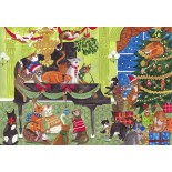 Puzzle 1000 piese Pieces & Peace - Caroline Bonne Müller: Cats on the Piano (Pieces-Peace-F-00260)