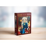Puzzle 1000 piese Magnolia - Romi Lerda: Mother of Dragons (Magnolia-1719)