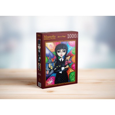 Puzzle 1000 piese Magnolia - Romi Lerda: Strange Girl (Magnolia-1720)