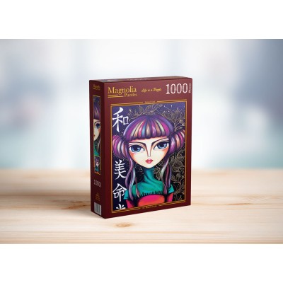 Puzzle 1000 piese Magnolia - Romi Lerda: Rebel Girl (Magnolia-1727)