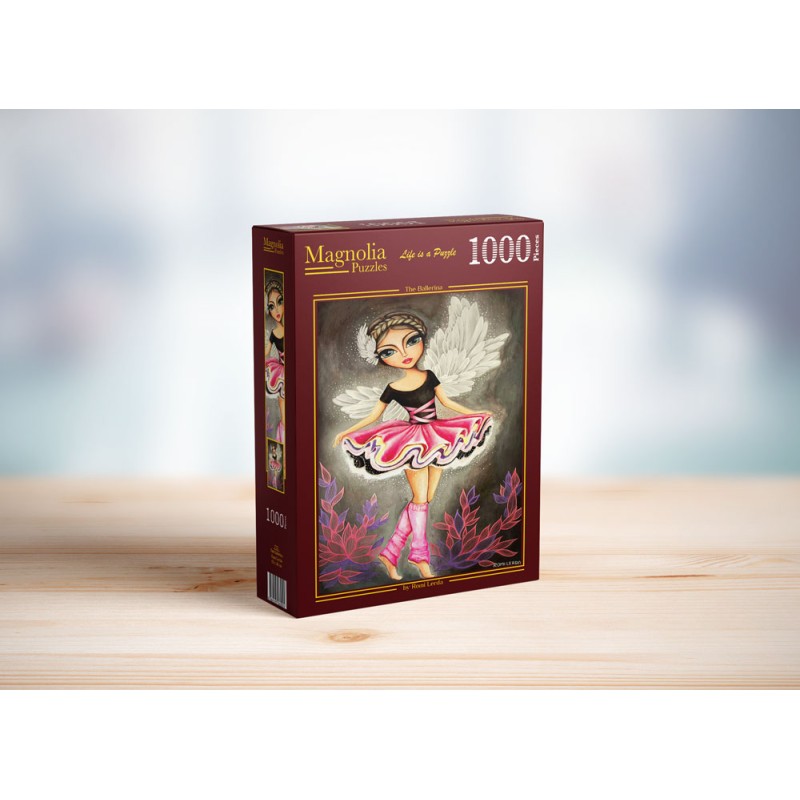 Puzzle 1000 piese Magnolia - Romi Lerda: The Ballerina (Magnolia-1728)