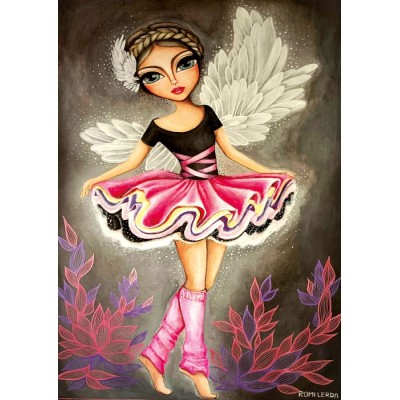 Puzzle 1000 piese Magnolia - Romi Lerda: The Ballerina (Magnolia-1728) 2