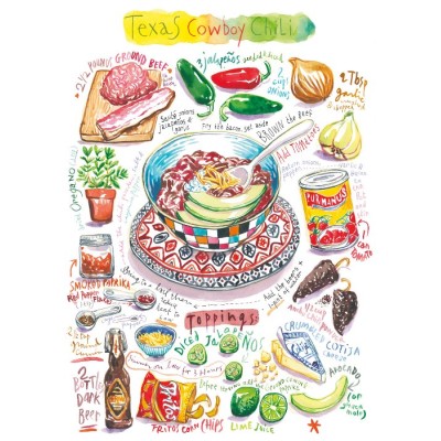 Puzzle 1000 piese Magnolia - Texas Cowboy Chili (Magnolia-3314) 2