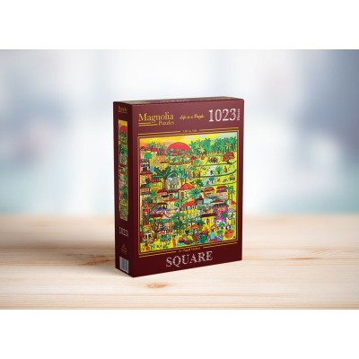 Puzzle 1000 piese Magnolia - Life in Asia (Magnolia-4105)