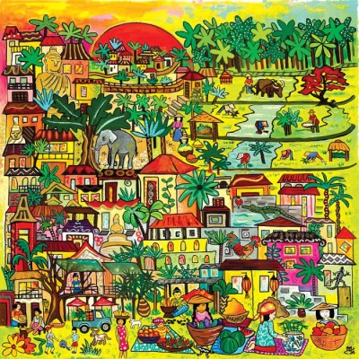 Puzzle 1000 piese Magnolia - Life in Asia (Magnolia-4105) 2