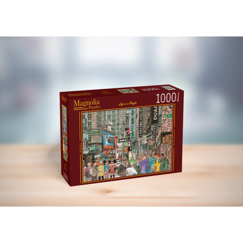 Puzzle 1000 piese Magnolia - Broadway (Magnolia-7004)