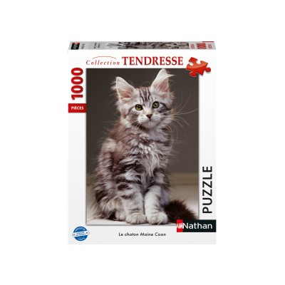 Puzzle 1000 piese Nathan - The kitten (Nathan-00923)