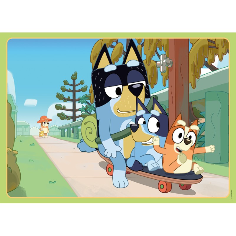Puzzle 45 piese Nathan - Family Afternoon - Bluey (Nathan-86164)