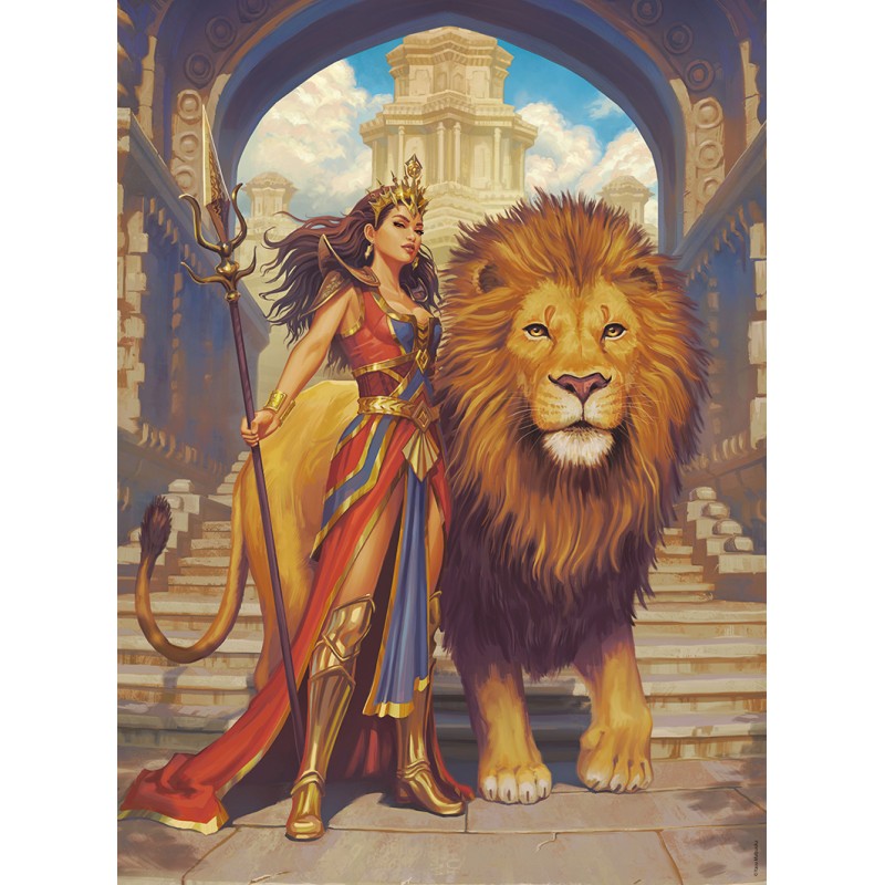 Puzzle 500 piese Nathan - The Lion Tamer (Collection Fantastique) (Nathan-01153)