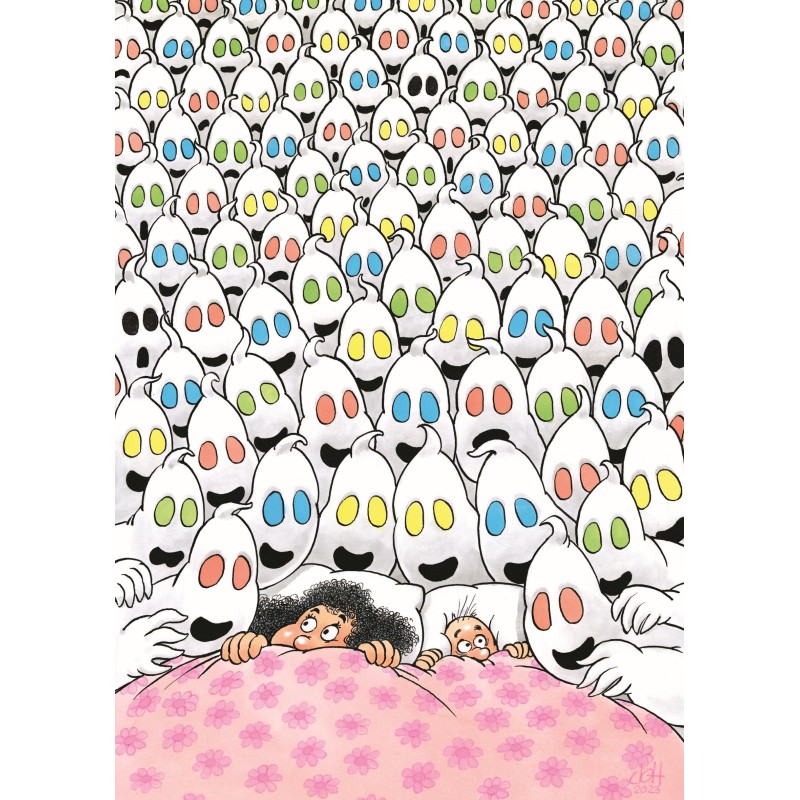 Puzzle 500 piese Jumbo - Jan Van Haasteren - Good Night (Jumbo-00312)