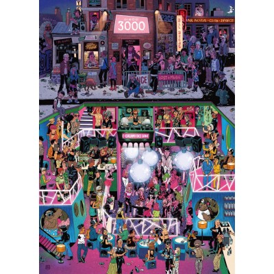 Puzzle 1000 piese Heye - Uli Oesterle: Disco (Heye-30085) 2
