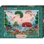 Puzzle 1500 piese Heye - Maria Amalia Bartolini: Jungle Paradise (Heye-30063)