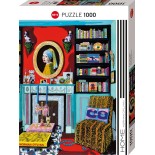 Puzzle 1000 piese Heye - Norman O'Flynn: Room with Vermeer (Heye-30081)