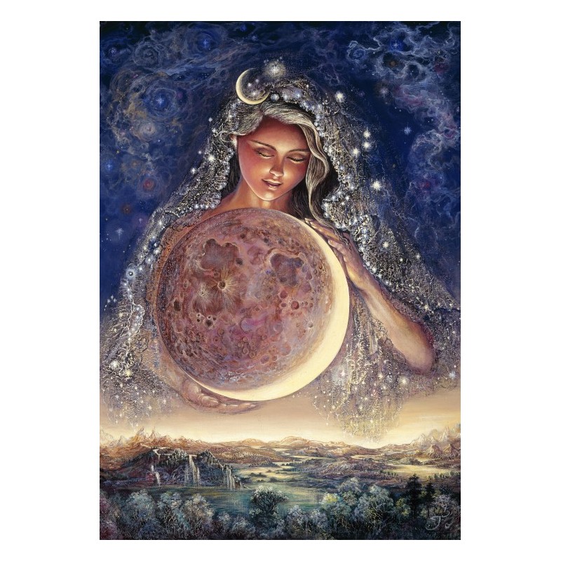 Puzzle 204 piese Grafika Kids - Josephine Wall: Moon Goddess (Grafika-F-32061)