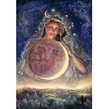 Puzzle 204 piese Grafika Kids - Josephine Wall: Moon Goddess (Grafika-F-32061)