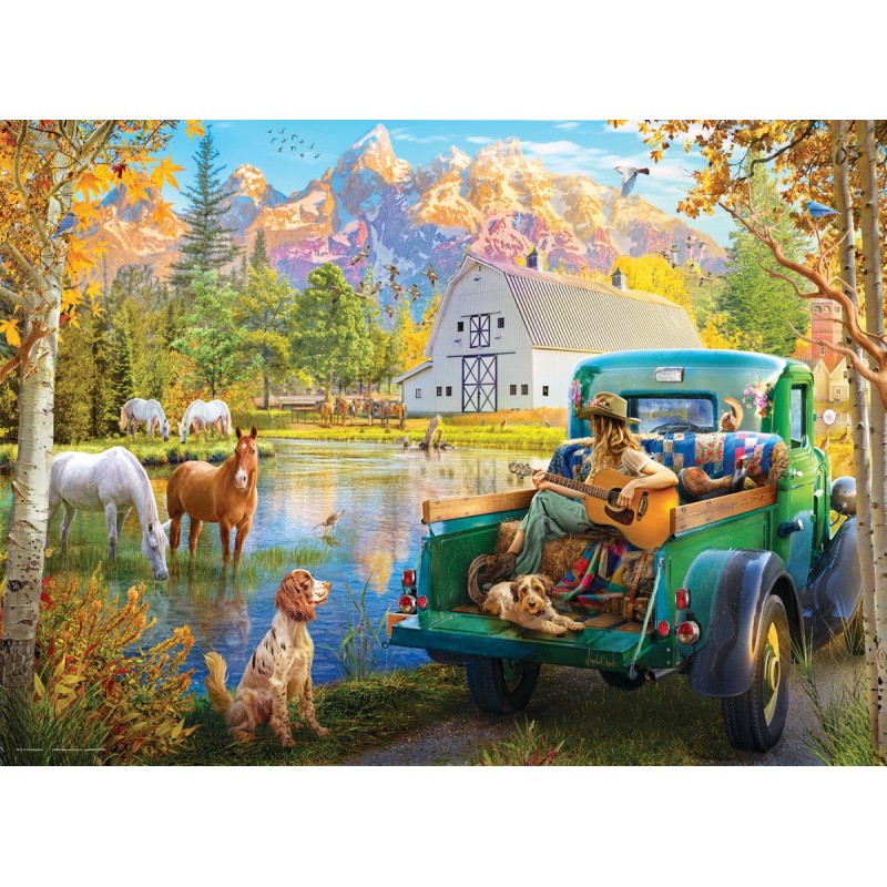 Puzzle 1000 piese Eurographics - Singing Lake by Angelo Bonito (Eurographics-6000-6012)