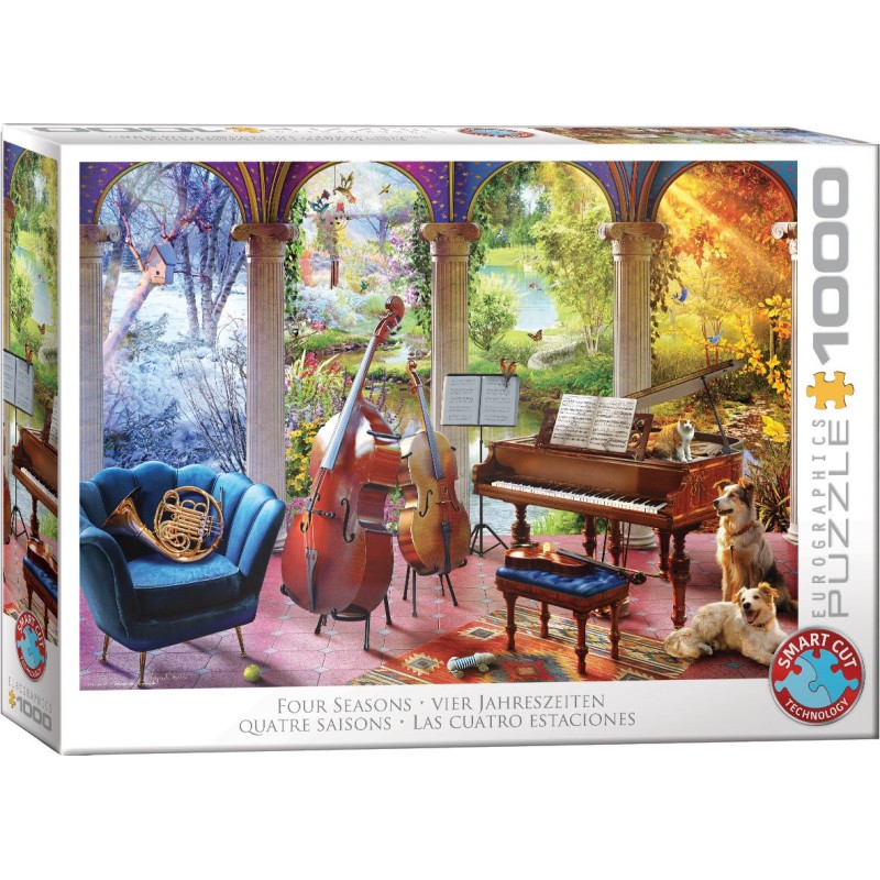 Puzzle 1000 piese Eurographics - The Four Seasons by A.Bonito (Eurographics-6000-6013)