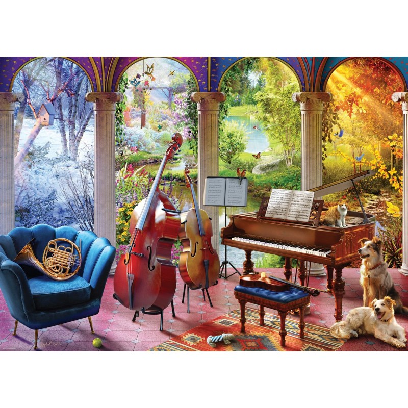 Puzzle 1000 piese Eurographics - The Four Seasons by A.Bonito (Eurographics-6000-6013)