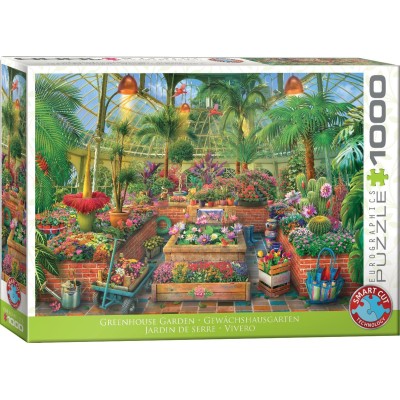 Puzzle 1000 piese Eurographics - Greenhouse Garden by Eduard (Eurographics-6000-6014)