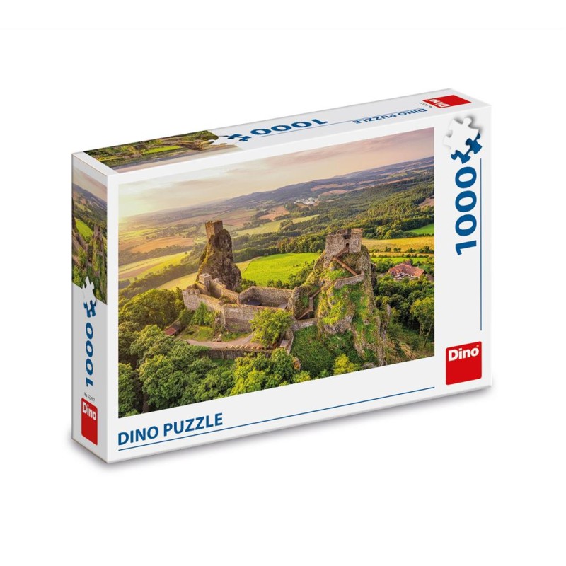 Puzzle 1000 piese Dino - Ruin of Trosky Castle (Dino-53297)