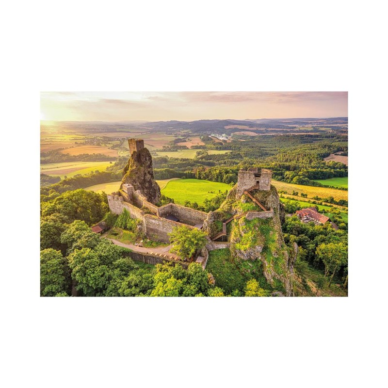 Puzzle 1000 piese Dino - Ruin of Trosky Castle (Dino-53297)